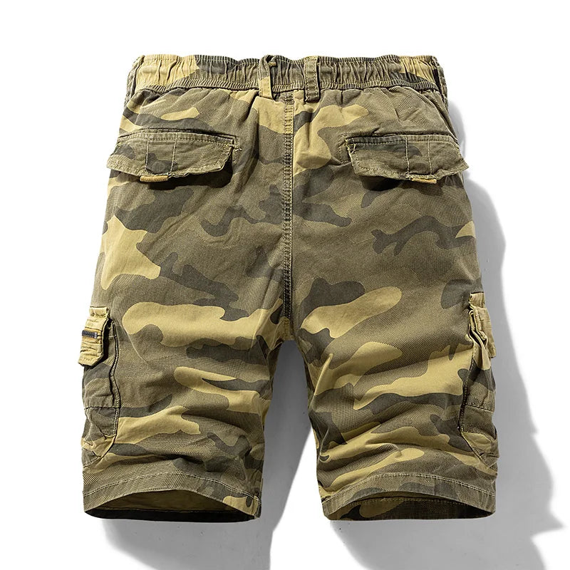 Pantaloni scurți de camuflaj, de vară, pentru bărbați, pantaloni pentru drumetii