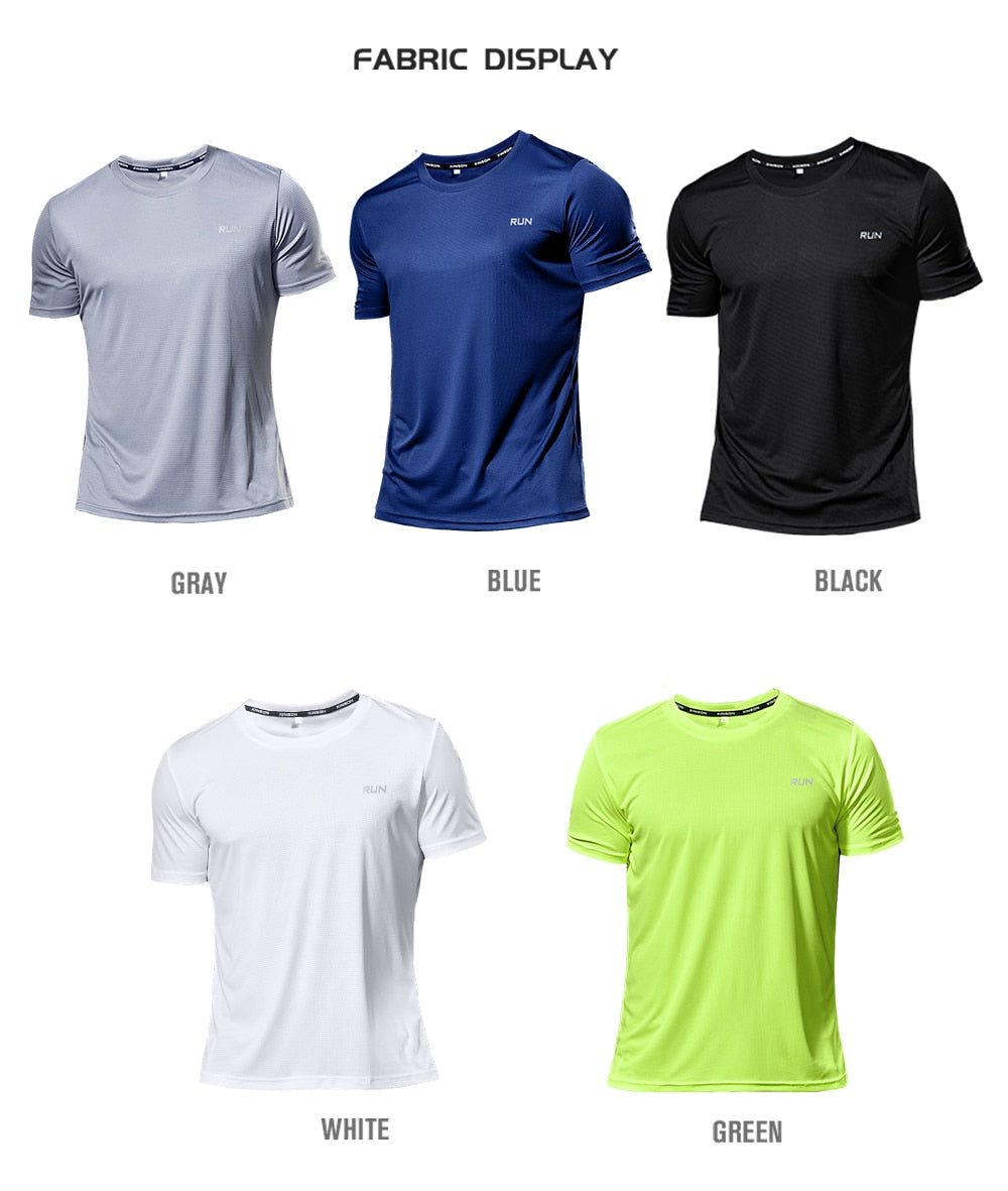 Tricou multicolor Quick Dry pentru alergare